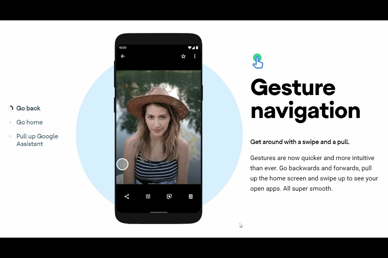 Gesture navigation