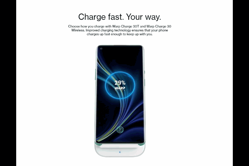 OnePlus 8 Pro wrap charging
