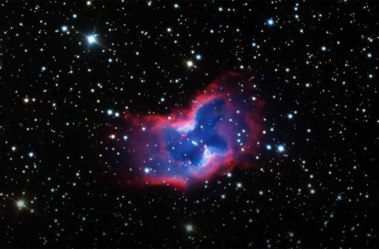 Space Butterfly by vlt telescope